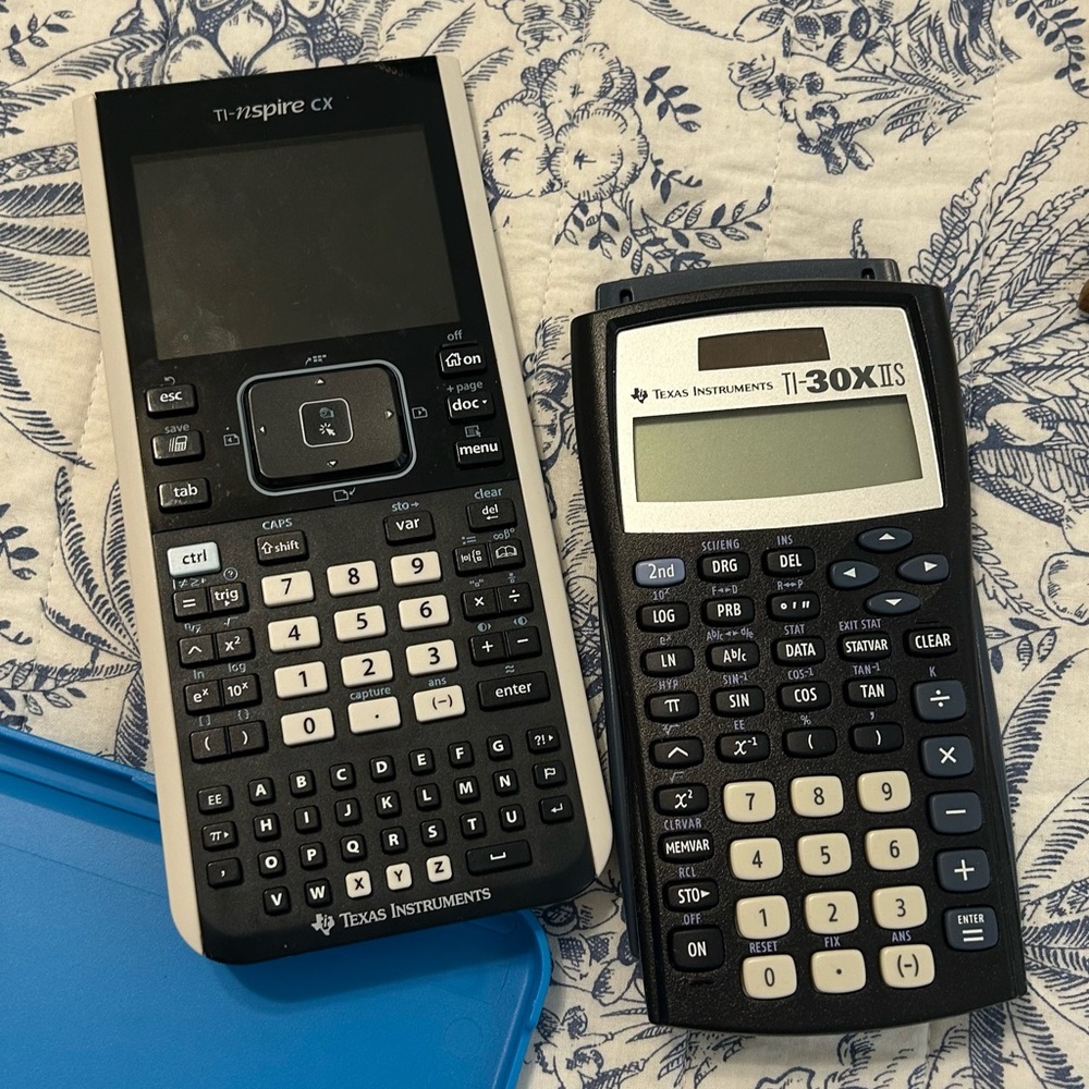 Texas Instruments TI-Nspire CX and TI-30X IIS Calculators
